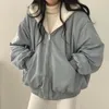 女性のトレンチコート韓国のぬいぐるみと厚くなった二重層のラムウールコットンジャケットのための冬のルーズフィッティングフード付きJA