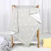 100Cotton Plaid Born Born Girls Stroller Muslin Swaddle Wrapper Super Soft Infant Boys Bedding Cradle Quilts 231222