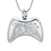 Colliers pendants Crémation bijoux pour cendres Contrôleur de jeu Urn Collier Gamepad KeepSake Men Boy