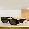 Złote czarne ciemnoszare okulary przeciwsłoneczne dla mężczyzn grube okulary szklane moda letnie słoneczne odcienie Sonnenbrille Uv400 Ochrona EyeWear3139