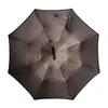 Şemsiye baş aşağı şemsiye 42 inç ters çift katmanlı yağmur su geçirmez golf çubuğu yetişkin için