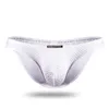 Underbyxor mode män underkläder mesh ihåliga andningsbara sexiga thong underlag underkläder ultratin trosor strandkläder baddräkt sensuella knickers