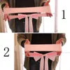 25 pezzi di nastro per nastri per copronizzatura per sedia spandex satinata per decorazioni per banchetti per la decorazione del banchetto per la decorazione del nodo ante