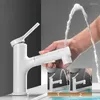 Bathroom Sink Faucets Faucet Wash Basin Pull-out Cold And Face
