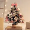 Kerstdecoraties boomhangende ornamenten voor home mini desktop miniatuur simulatiepakket