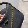 Designer de luxo nylon 2 peças de 2 peças Bolsa de bola hobos de hobos bolsas de embreagem lisam bolsas de embreagem Axilares Bolsas de ombro de moda de moda