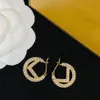 Boucles d'oreilles de créateurs de femmes créateurs de bijoux de mode diamants diamants boucles d'oreille or boucles d'oreilles luxe unisexe f oreilles goujons 2206011272p