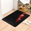 Carpets Red Bathroom Small Rug Shower Mat Absorbent Foot Entrance Door Kitchen Bedroom Bath Bathtub Toilet Qq