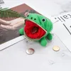 Crianças Frog Coin Purse Cartoon Anime