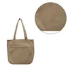 Evening Bags 2024 Durable Corduroy Shoulder Bag Spacious Handbag For Women Great College And Travel