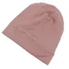 ベレーツ二重層広い睡眠眠っているレディヘッドバンドスカーフモーダルコットンエラスティックレスヘア女性帽子キャップ