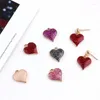 Charms 10pcs/lot Creative Shinny Heart Metal Connectors For Diy Jewelry Making Accessories Earrings Keychain Pendant Ornament