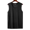 Men's Tank Tops Men Vest Ice Silk Quick-drying Bodybuilding Fitness Muscle Mesh Breathable Sleeveless T-Shirts Casual Sport Undershirt