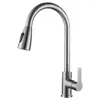 Bathroom Sink Faucets Water Tap Faucet Kitchen Pull-out 304 2 Modes Nozzle Flexible Pull Out Cold Mixer