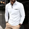 Herren -T -Shirts Modende Frühling und Herbst Casual Long Sleeve Mens Running Tee Sleeves for Men Graphic