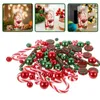 Vases Christmas Vase Candy Filler Festival Table Case Decorations Home Xmas Decorative Clear Dining Beads Flower