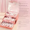 Set da 20 pezzi per trucco Scatola completa Mistero Rossetto Ombretto Regalo Completo Trucco Prodotti per la cura della pelle Cosmetici per le donne 231225