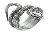 Ring 316L Stainless Steel Jewelry Manba Spirit Unisex Cobra Gold Silver Serpent Ring Size 6-137677383