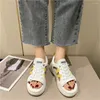 Sandals Bathroom Light Weight Womans Sneakers 38 35 Size Shoes Washable Slippers Sport Trnis Festival Technology