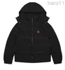 Hommes hiver chaud Trapstar London sweat à capuche amovible à capuche doudoune noir rouge brodé lettre manteau EG2V