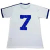 1982 Finlands National Team Mens Soccer Jerseys Retro # 7 Home White Football Shirt Short Sleeve Uniforms 82