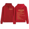 Hoodies masculins Jungkook Kpop Zipper Sweat à capuche Harajuku Golden Sweatshirt Pullover Tops Streetwear Fans Gift