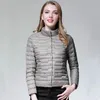 Jackor Nya designade vinterkvinnor Ultra Light Down Jacket Casual Female Portable Duck Feather Coat Jackor Lätt Parkas