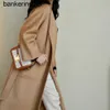 Topp lyxiga kappa Maxmaras 101801 Pure Wool Coat Labbro Dubbelsidig kashmir Vatten Rippel Camel Coat Autumn and Winter Female Star Premium Long Woolen Coatkyw9