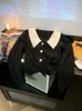 Blouses pour femmes chemises gothiques noires et chemisier 90s y2k vintage coréen harajuku 2000