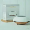 Humidifiers UFO Aroma Diffuser USB Essential oil Diffuser Creative Ultrasonic Air Humidifier with Light Home Aromatherapy Fragrance Diffuser