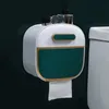 Toilettenpapierhalter ohne Bohren, Handtuchrollenaufbewahrung, wasserdicht, Multifunktions-Organizer 231225