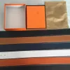 BETLS 2021 BETLS 2021 CEINTURE FEMANS VÉVILLAGES VÉLICATION CUIR BLACK Silver Silver With Orange Box Ship2733