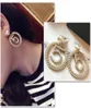 Women Pearl Earings Designer Jewelry Luxurys Studs Earrings 925 Silver Boucle Letters Hoops With Box New3742450