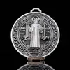 Extra Large Saint Benito Medalj högkvalitativ smycken Stor religiös Saint Benedict Round Prize 125mm 231225