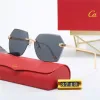 Lunettes de soleil designer pour femmes verres de soleil Fashion Classic Sunglasses Sungases Luxury Polaris Pil Cadre PC surdimensionné surdimension