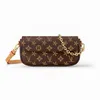 M45985 Pętla Diane Ivy Boulogne Torba Women Women Flower Half Moon Mens Clutch Torby na ramię luksusowe torebkę Karte