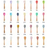 Dinnerware Sets 2pcs/set Tableware Baby Spoon Fork Set Children's Silicone Wooden Feeding Training Cutlery Supplies