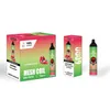 Authentieke UZY Bang King 6000 Rookwolken Oplaadbare batterij voor elektronische sigaretten met 10 smaken 0% 2% 3% 5% 1100mAh Batterij Vooraf opgeladen 14ml 6k