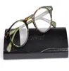 Occhiali da vista integrali trasparenti con montatura da donna OV 5186 occhiali da vista con custodia originale OV51865844057