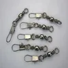 500pcs Fishing Crane Barrel Swivel W Interlock Snap Sonit Rings301k