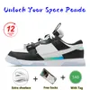 Fashion Women Mens Casual Shoes Jumbo Remastered Mens Unlock Your Space Panda Photon Dust Gum Light Brown University Blue Medium Olive Trainers Sports Sneakers