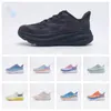 Hokaone men's and women's running shoes Clifton Bundy 9 plus size cloud strange girl design light casual sports running shoes