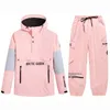 Waterdichte skipaksets voor mannen en vrouwen Trui Sneeuwkostuum Jas en broek Outdoorkleding Snowboarden Winter 231220