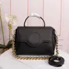 Women Designer Bags High Quality New Fashion Ve Leather Top Layer Cowhide Crossbody Bag European and American Style Handbag Bag