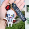 Porte-clés en PVC Death Note, personnage de dessin animé 3D Ryuk Rem Yagami, pendentif léger, porte-clés de voiture, breloques de sac