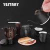 Yestary Pre-SaleミニチュアアイテムToys Coffee Grinder Latte Art Cup for BJD 1/6 OB11 Dollsアクセサリードールハウスミニチュア装飾231225