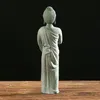 Buddha Statue Ornament Buddhism Figurines Sandstone Artwork Oriental Culture Garniture Cultural Home Decorative Object 231225