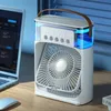 Humidifiers Portable humidifier fan air conditioner household small air cooler water-cooled portable office 3-speed adjustable fan
