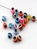 1000 шт разноцветные смоляные шарики от сглаза круглые бусины-разделители для изготовления ювелирных изделий браслет ожерелье DIY аксессуары8162466
