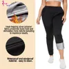 Kurtki Sexywg Sauna Suit for Women Loss -Shaving Kurtka Legginsy Pocenie się Zestaw Fat Burner Tops Species Sportwear Body Shaper Running Gym